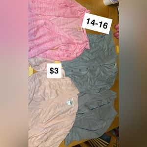 Women’s clothing in good condition